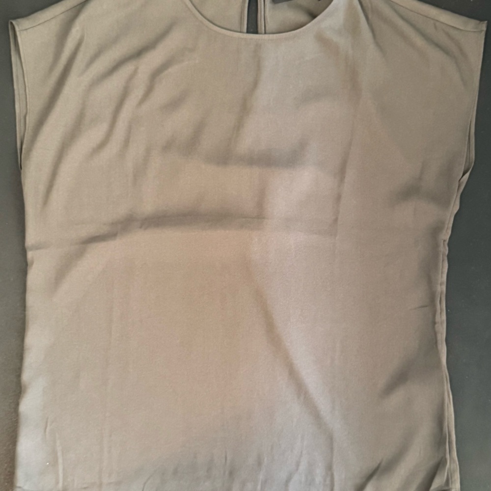 Halogen Moss Green Cap Sleeve Blouse